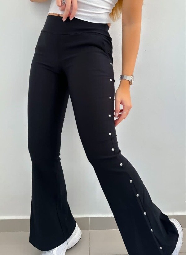 Sale Pantalon Pantalon De Raso Elastizado Bengalina Pantalon