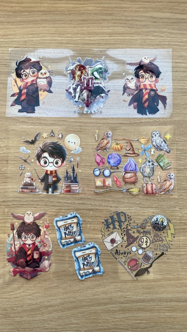 Producto - Vinilos UV dtf Harry potter