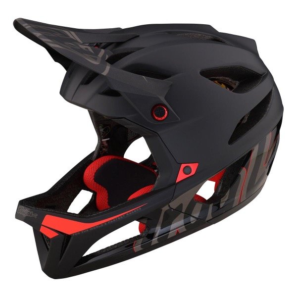Producto - CASCO TROY LEE DESIGNS STAGE NEGRO  E350