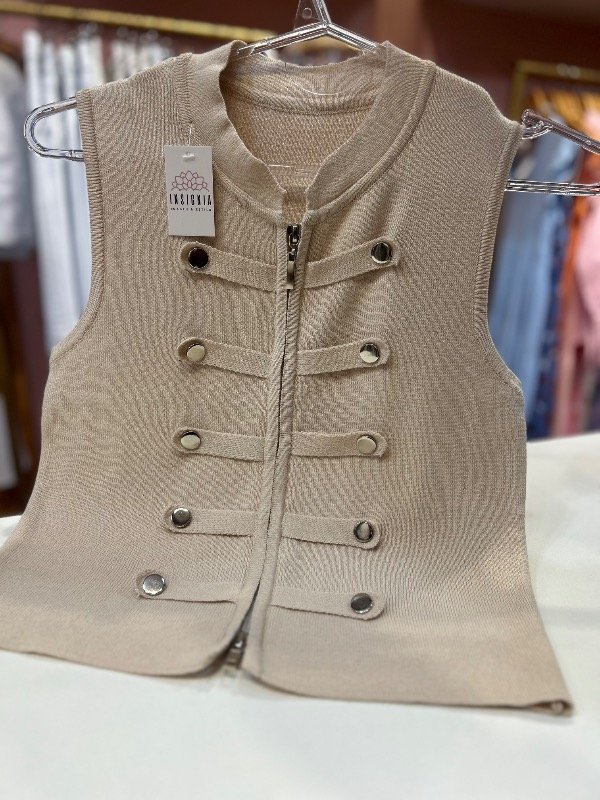 Producto - Chaleco Napoleón beige - 1