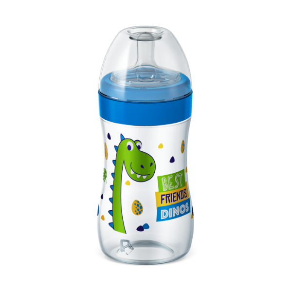 Producto - Mamadera Súper Evolution Magia 300ml +6m Lillo- Azul