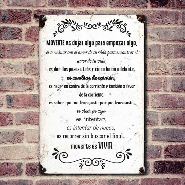 Producto - Art. 1063 Frase moverte es vivir