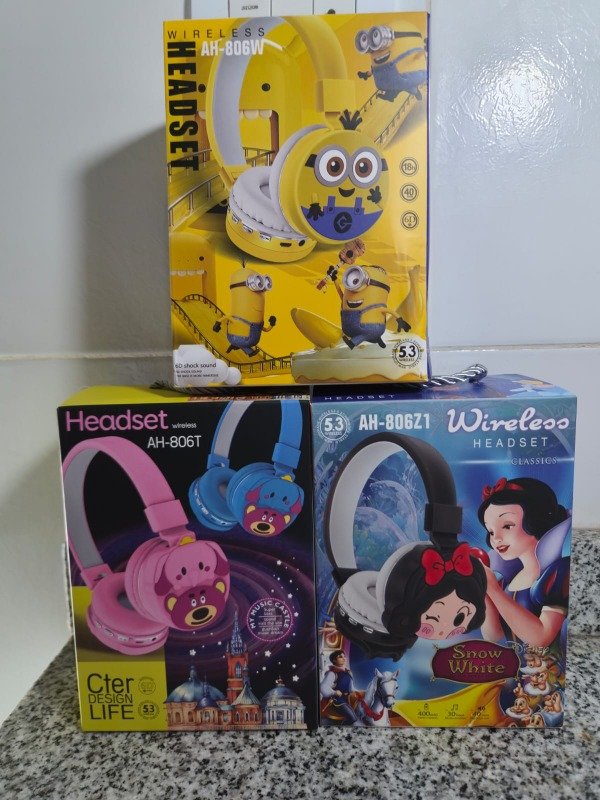 Producto - Auricular vincha personajes