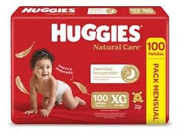 Producto - HUGGIES NATURAL CARE TALLE XG X 100
