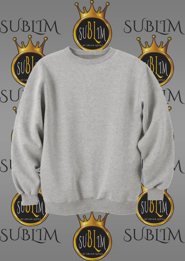 Producto - BUZO CUELLO REDONDO FRIZA PREMIUM SUBLIMABLE DE ADULTOS