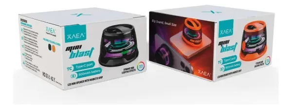 Producto - Mini parlante gamer con magsafe con luz RGB - 0