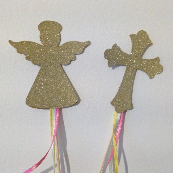 Producto - Topper comunión angelito/cruz