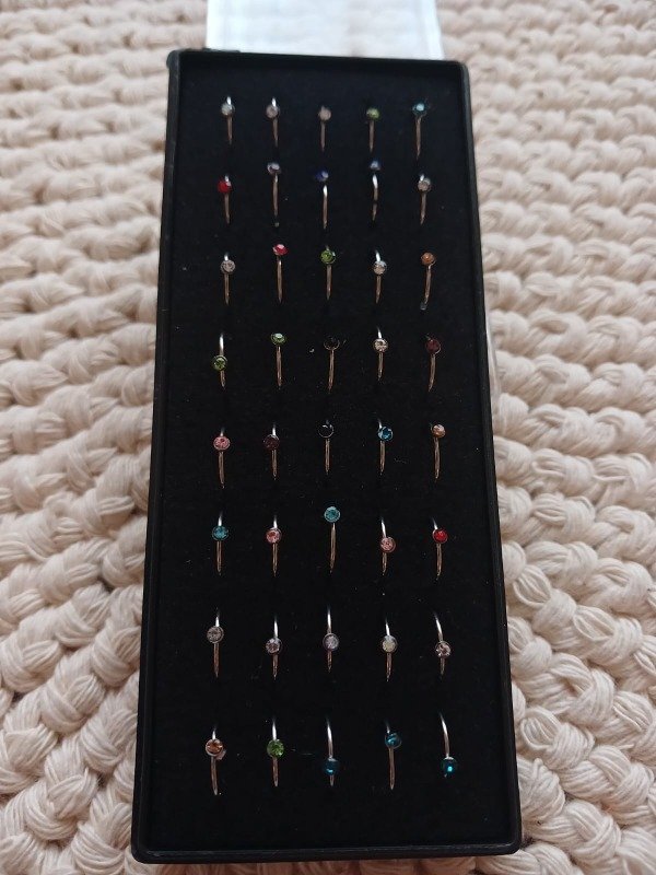 Producto - Piercing nostril strass color (unidad)