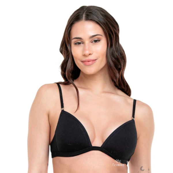 Producto - TRIANGULO SOFT DE ALGODON NEGRO Art. 76626 (Talle 85, 95, 100)