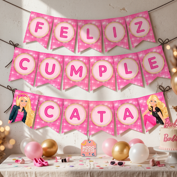 Producto - Banderín Barbie