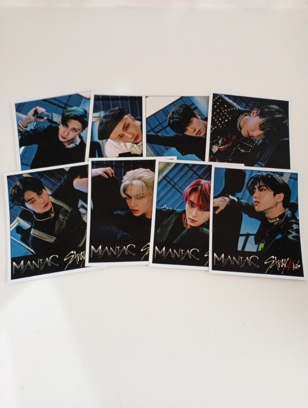Producto - Photocard Stray Kids "Maniac" x8