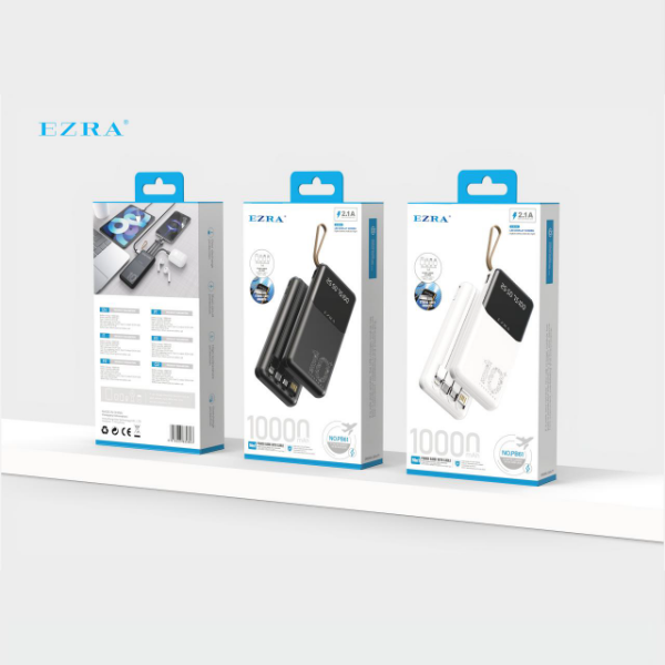 Producto - Cargador Portátil10000mAh Salidas2.1A USB-TPC-IOS-V8EZ-S34 PB61.