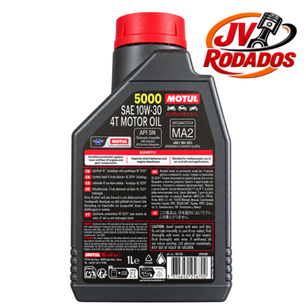 Producto - MOTUL 5000 10W-30 1L - 1