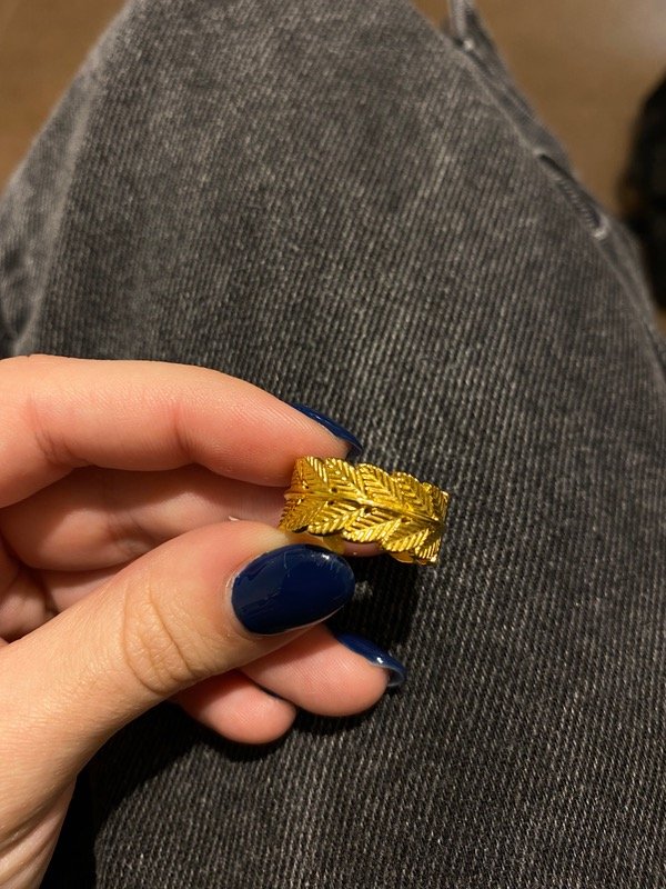 Producto - anillo trenzado regulable