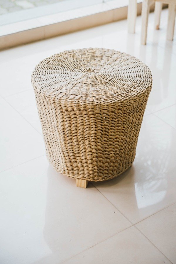 Producto - Puf Cónico Tejido