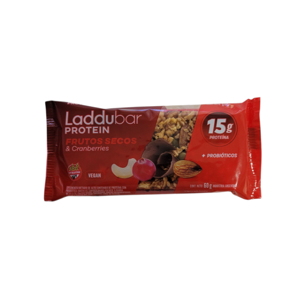 Producto - Barritas proteica frutos secos y arándanos - LADDUBAR