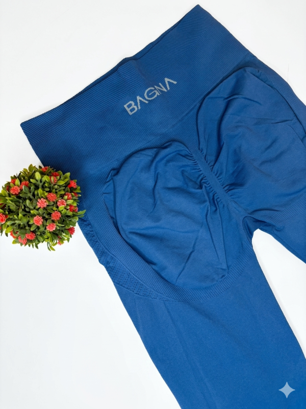 Producto - Calza Larga Seamless Premium Con Frunce - 5