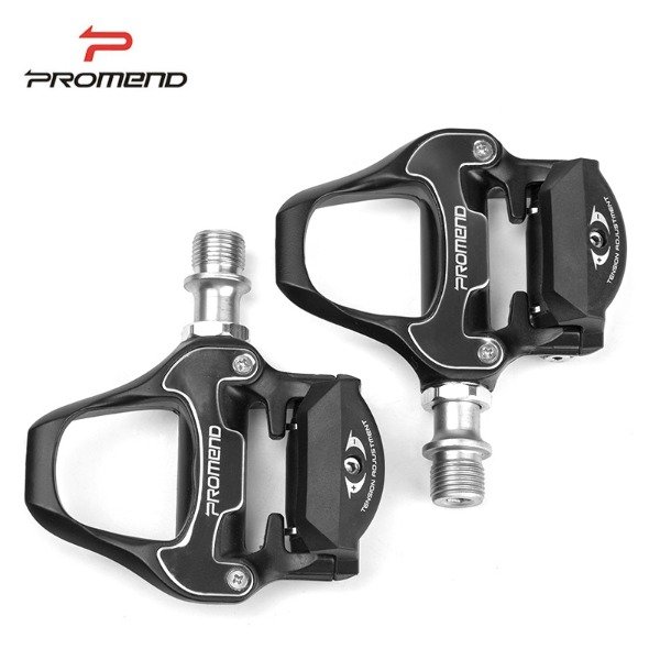 Producto - Pedales Automáticos de Ruta Promend PD-R97 Aluminio y Calas Incluidas - 1