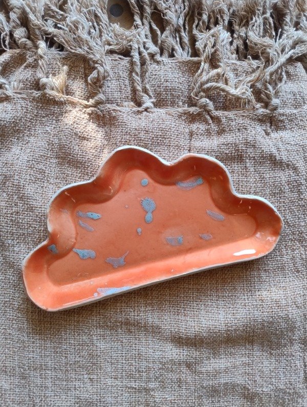 Producto - Plato nube naranja