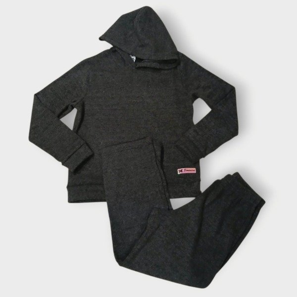 Producto - Conjunto de lanilla Nena Gris T8