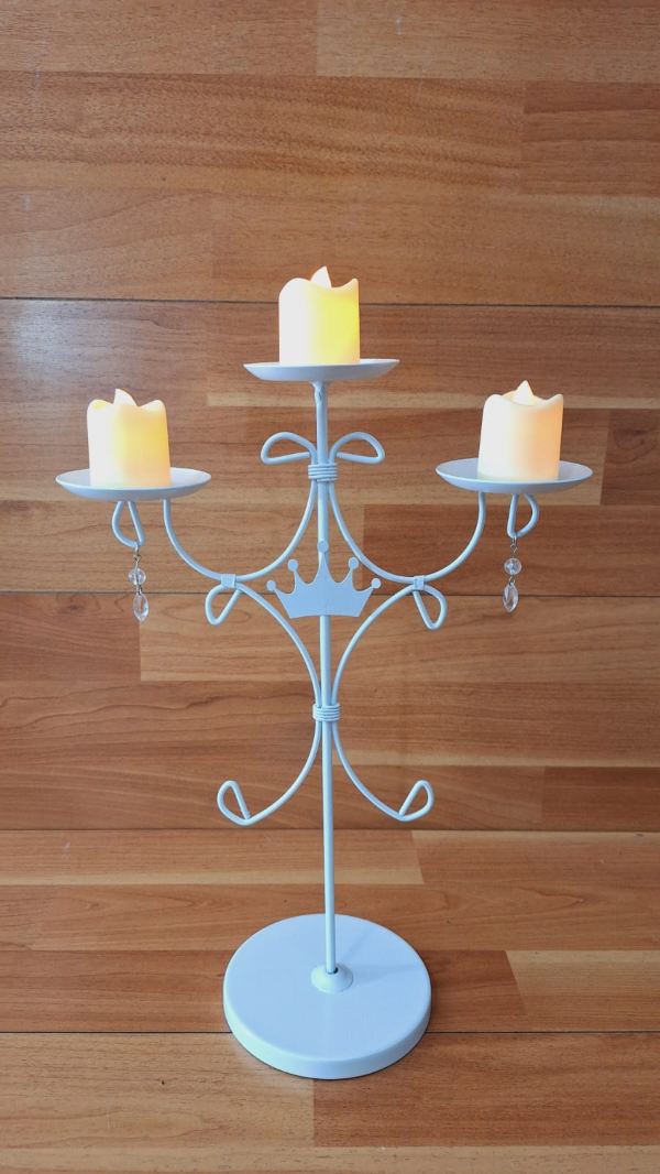 Producto - 10  unidades candelabros - porta vela  centro de mesa - corona