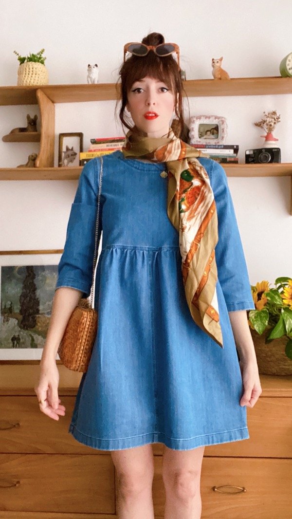 Producto - Vestido Denim Zara