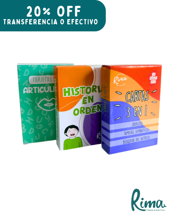 Producto - COMBO CARTAS