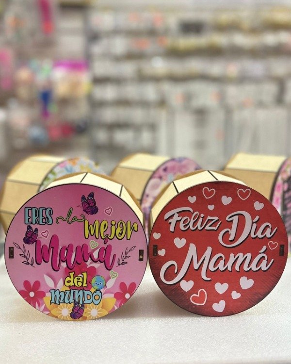Producto - Bombonera redonda día de la Madre SAM 10/25