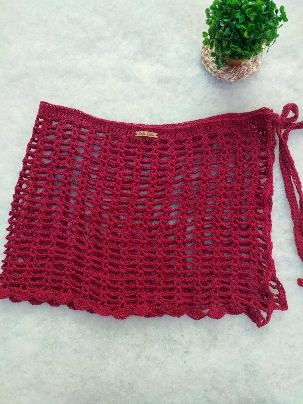 Producto - Pareo Borravino. Talle XL