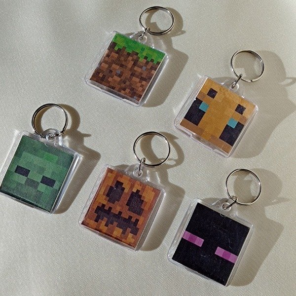 Producto - PERSONALIZADO - Llavero Cuadrado - 1