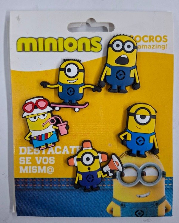 Producto - PINS PARA CROCS - MINIONS