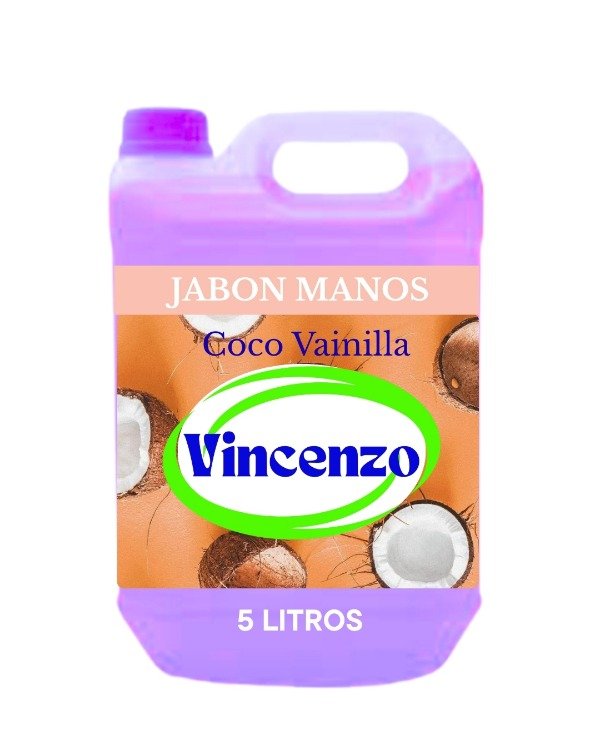 Producto - JABON MANOS COCO VAINILLA 5LT