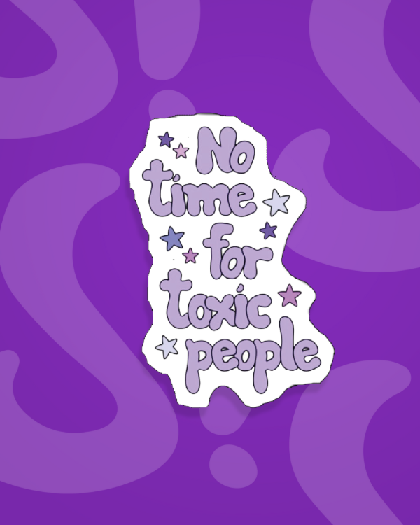 Producto - No time for toxic people