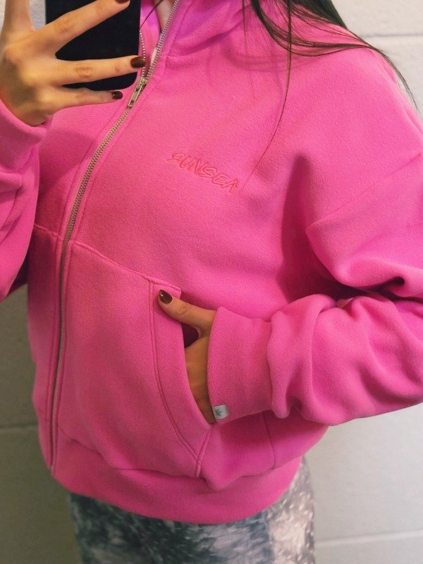 Producto - Campera Micropolar Rosa chicle