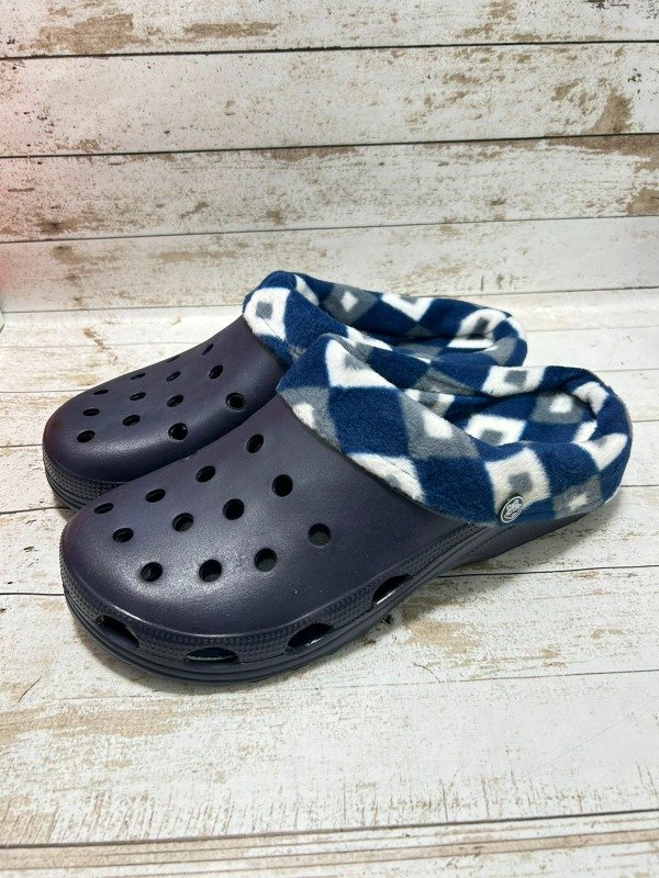 Producto - Crocs con peluche azul del 39 al 44