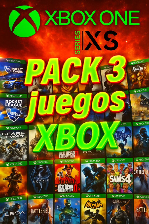 Producto - Pack 3 Juegos - Xbox One - Xbox Series X/S