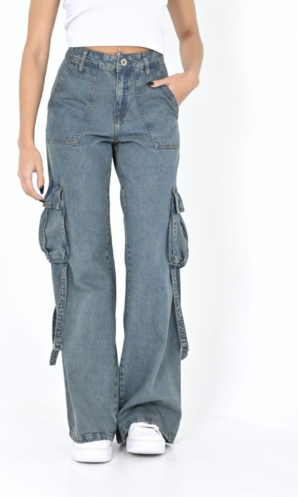 Producto - Jeans baggy cargo - 0