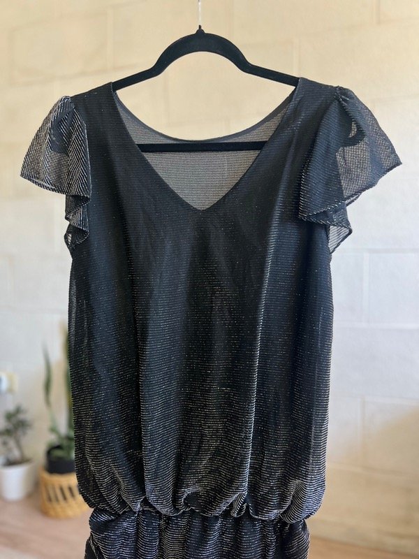 Producto - Vestido lurex volado