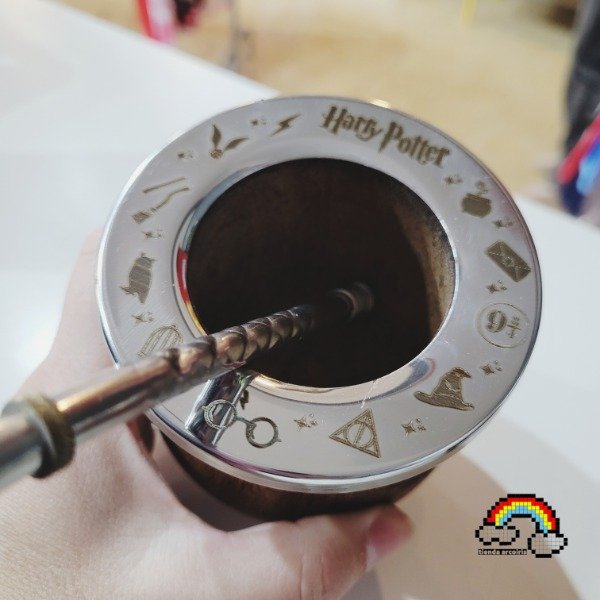 Producto - MATE CAMIONERO DE ALGARROBO HARRY POTTER - 0