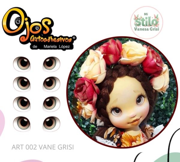 Producto - Ojito 3D Art 002  Vanesa Grisi