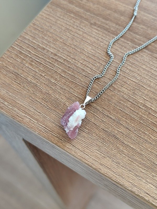 Producto - Collar Turmalina Rosa en Matriz