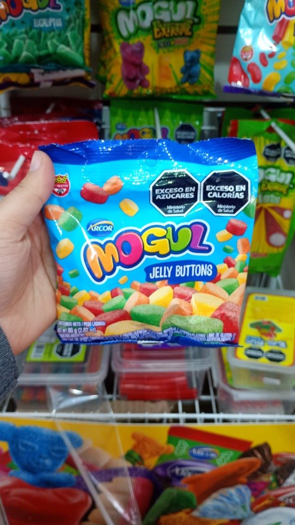 Producto - MOGUL JELLY BUTTON 80GR