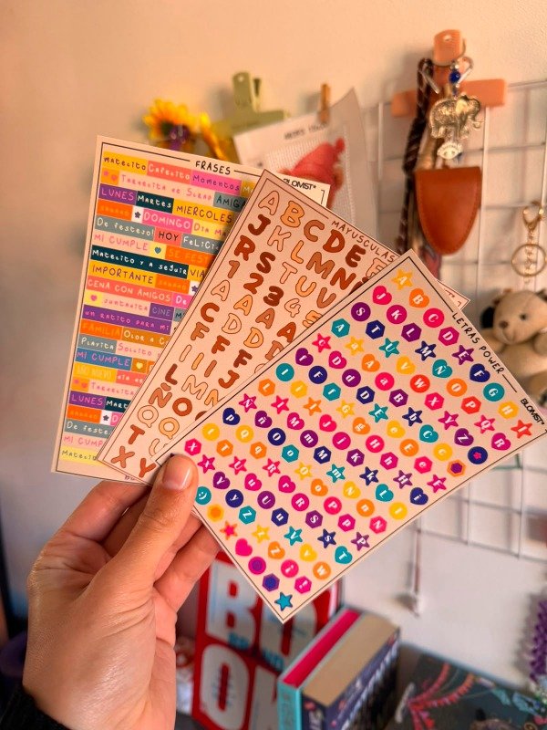 Producto - Planchita Frases Colores - 1
