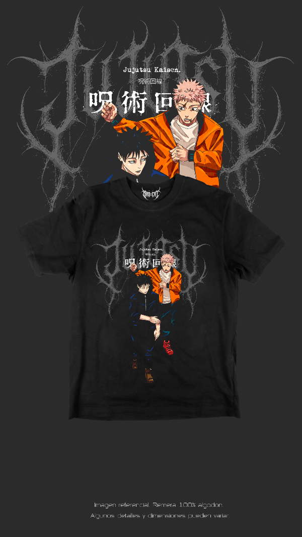 Producto - Remera Itadori y Megumi - 0