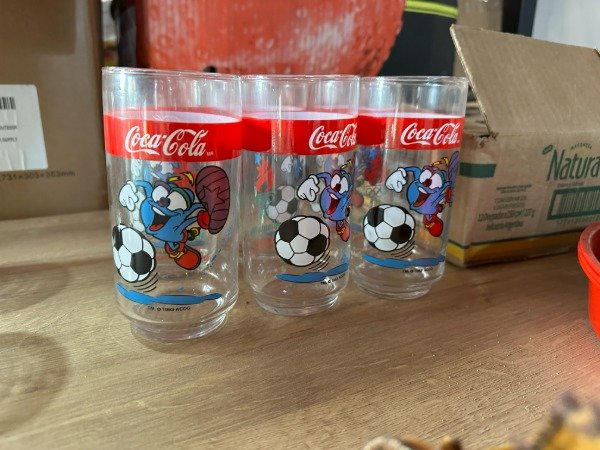 Producto - JUEGO 6 VASOS COCACOLA ATLANTA 1996. PRECIO POR TODOS #11755