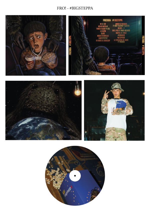 Producto - FRO! "#bigsteppa" CD Custom