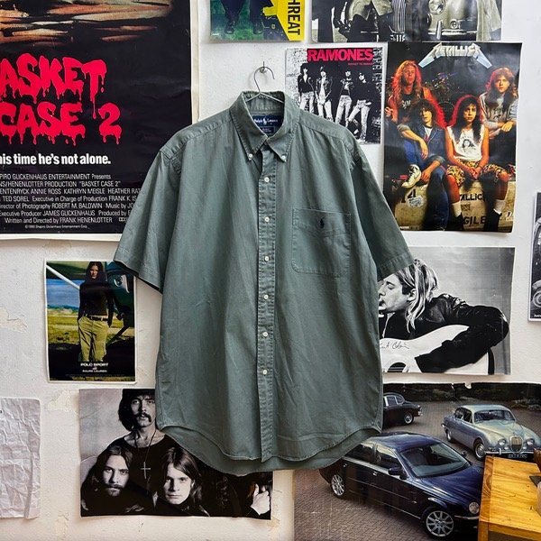 Producto - 1990s Camisa Polo Ralph Lauren Verde