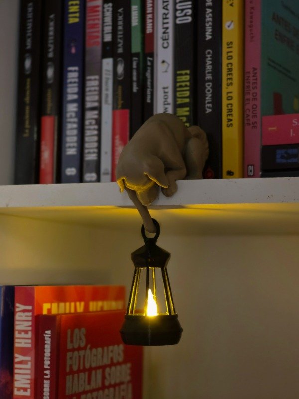 Producto - PERRO CON FAROL PARA BIBLIOTECAS - 3