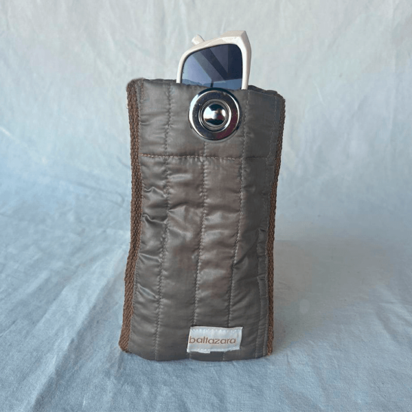 Producto - Vision Bag Camel - Estuche de dos lentes