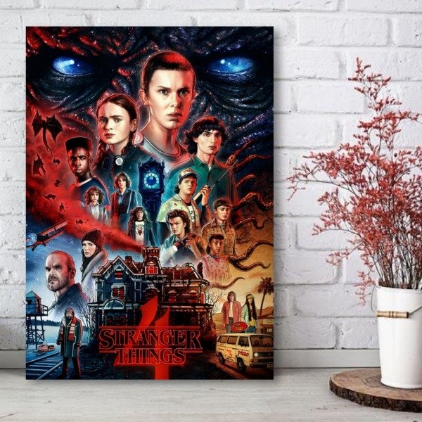Producto - Stranger Things 4, Cuadro Deco Moderno